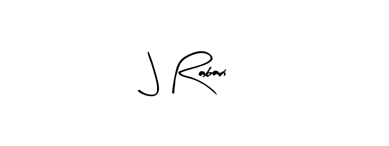 J Rabari stylish signature style. Best Handwritten Sign (Arty Signature) for my name. Handwritten Signature Collection Ideas for my name J Rabari. J Rabari signature style 8 images and pictures png