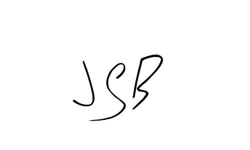 You should practise on your own different ways (Arty Signature) to write your name (J S B) in signature. don't let someone else do it for you. J S B signature style 8 images and pictures png
