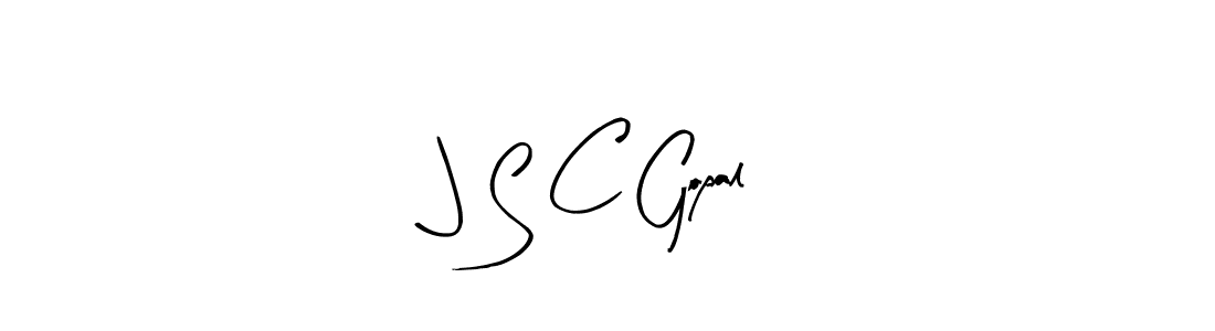 Use a signature maker to create a handwritten signature online. With this signature software, you can design (Arty Signature) your own signature for name J S C Gopal. J S C Gopal signature style 8 images and pictures png