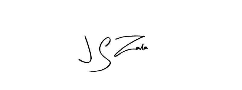 Similarly Arty Signature is the best handwritten signature design. Signature creator online .You can use it as an online autograph creator for name J S Zala. J S Zala signature style 8 images and pictures png