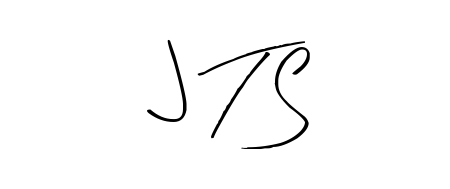 Generate high-definition signature styles for J T S. The Arty Signature typeface ensures crisp legibility and sophisticated design. J T S signature style 8 images and pictures png