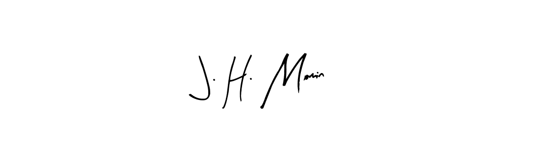 J. H. Momin stylish signature style. Best Handwritten Sign (Arty Signature) for my name. Handwritten Signature Collection Ideas for my name J. H. Momin. J. H. Momin signature style 8 images and pictures png