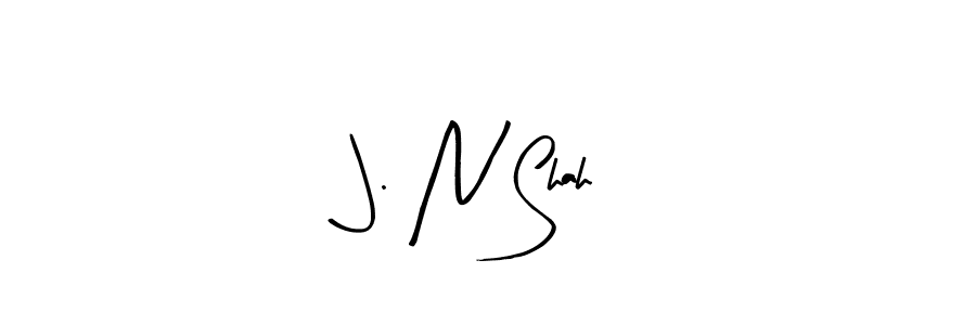 Design your own signature with our free online signature maker. With this signature software, you can create a handwritten (Arty Signature) signature for name J. N Shah. J. N Shah signature style 8 images and pictures png