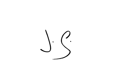 Design your own signature with our free online signature maker. With this signature software, you can create a handwritten (Arty Signature) signature for name J. S.. J. S. signature style 8 images and pictures png