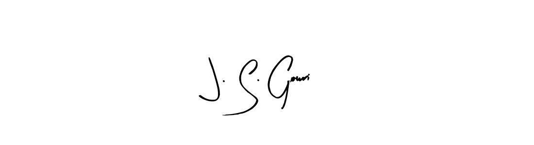 Make a short J. S. Gowri signature style. Manage your documents anywhere anytime using Arty Signature. Create and add eSignatures, submit forms, share and send files easily. J. S. Gowri signature style 8 images and pictures png