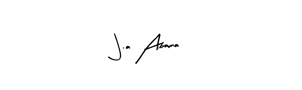 Also You can easily find your signature by using the search form. We will create J.a Abarna name handwritten signature images for you free of cost using Arty Signature sign style. J.a Abarna signature style 8 images and pictures png