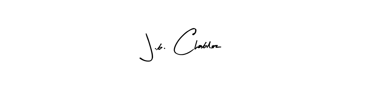 How to make J.b. Chabloz name signature. Use Arty Signature style for creating short signs online. This is the latest handwritten sign. J.b. Chabloz signature style 8 images and pictures png
