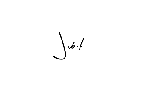 How to make J.b.t signature? Arty Signature is a professional autograph style. Create handwritten signature for J.b.t name. J.b.t signature style 8 images and pictures png