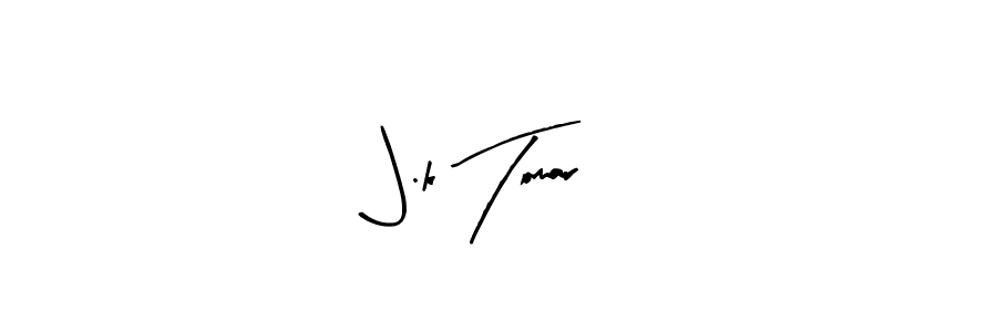 The best way (Arty Signature) to make a short signature is to pick only two or three words in your name. The name J.k Tomar include a total of six letters. For converting this name. J.k Tomar signature style 8 images and pictures png