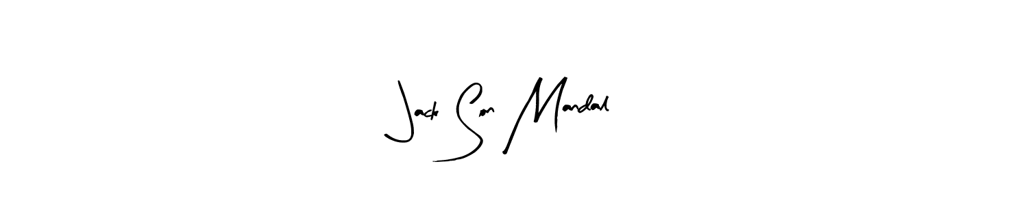 Create a beautiful signature design for name Jack Son Mandal. With this signature (Arty Signature) fonts, you can make a handwritten signature for free. Jack Son Mandal signature style 8 images and pictures png