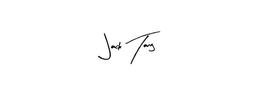 Arty Signature is a professional signature style that is perfect for those who want to add a touch of class to their signature. It is also a great choice for those who want to make their signature more unique. Get Jack Tang name to fancy signature for free. Jack Tang signature style 8 images and pictures png