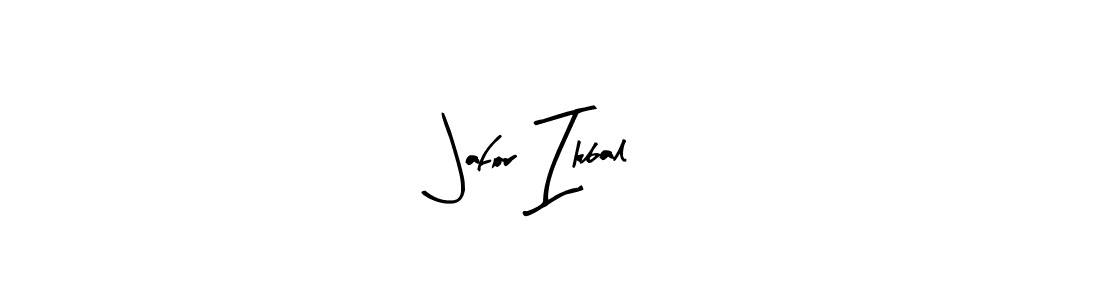Arty Signature is a professional signature style that is perfect for those who want to add a touch of class to their signature. It is also a great choice for those who want to make their signature more unique. Get Jafor Ikbal name to fancy signature for free. Jafor Ikbal signature style 8 images and pictures png