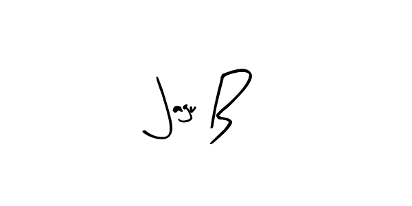 How to make Jagu B name signature. Use Arty Signature style for creating short signs online. This is the latest handwritten sign. Jagu B signature style 8 images and pictures png