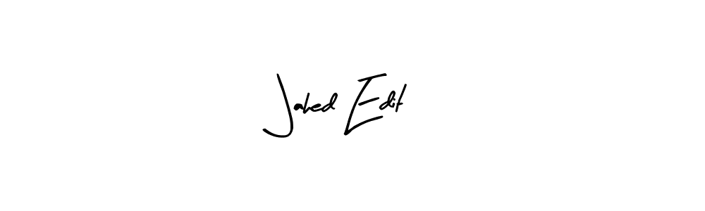 Arty Signature is a professional signature style that is perfect for those who want to add a touch of class to their signature. It is also a great choice for those who want to make their signature more unique. Get Jahed Edit name to fancy signature for free. Jahed Edit signature style 8 images and pictures png