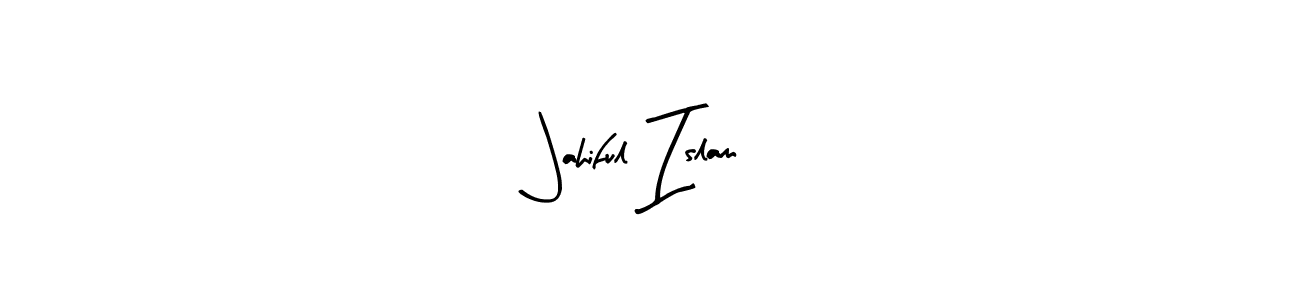 Design your own signature with our free online signature maker. With this signature software, you can create a handwritten (Arty Signature) signature for name Jahiful Islam. Jahiful Islam signature style 8 images and pictures png