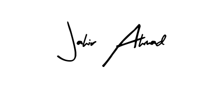 Style your name Jahir Ahmad with confidence using Arty Signature signature design. Simple, elegant, and ready for immediate document use. Jahir Ahmad signature style 8 images and pictures png