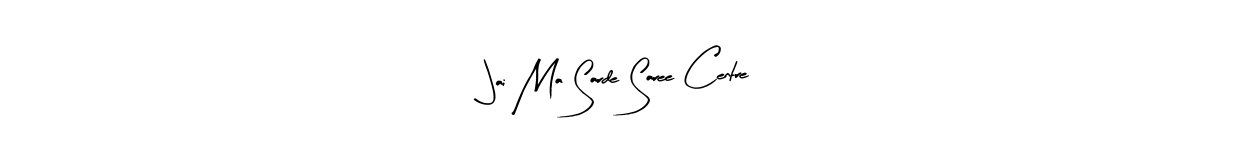 The best way (Arty Signature) to make a short signature is to pick only two or three words in your name. The name Jai Ma Sarde Saree Centre include a total of six letters. For converting this name. Jai Ma Sarde Saree Centre signature style 8 images and pictures png