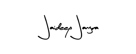 Achieve flawless digital penmanship with Jaideep Jangra name in Arty Signature font. The perfect tool for creating online signatures. Jaideep Jangra signature style 8 images and pictures png