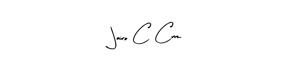Make a beautiful signature design for name Jairo C Cruz. With this signature (Arty Signature) style, you can create a handwritten signature for free. Jairo C Cruz signature style 8 images and pictures png