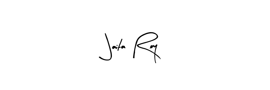 Design your own signature with our free online signature maker. With this signature software, you can create a handwritten (Arty Signature) signature for name Jaita Roy. Jaita Roy signature style 8 images and pictures png
