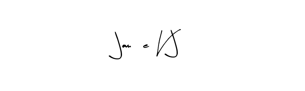 The best way (Arty Signature) to make a short signature is to pick only two or three words in your name. The name Jamİe V J include a total of six letters. For converting this name. Jamİe V J signature style 8 images and pictures png