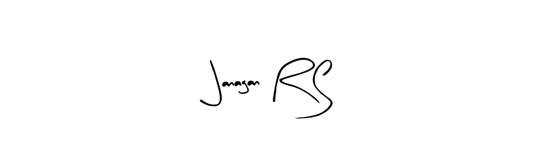 The best way (Arty Signature) to make a short signature is to pick only two or three words in your name. The name Janagan R S include a total of six letters. For converting this name. Janagan R S signature style 8 images and pictures png