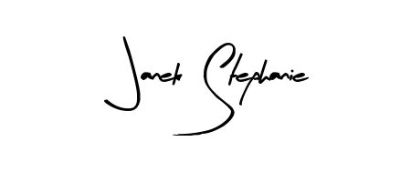 Create a personalized artistic stamp with Janek Stephanie in Arty Signature font. Perfect for visual artists, designers, and influencers. Janek Stephanie signature style 8 images and pictures png