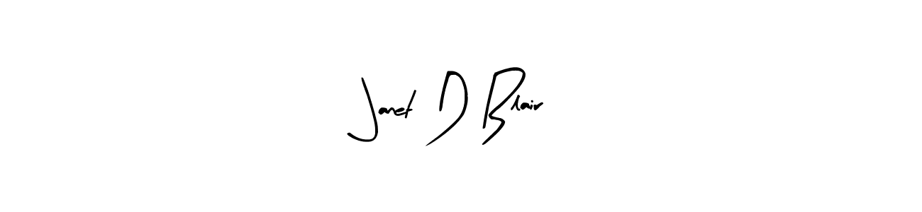 Also we have Janet D Blair name is the best signature style. Create professional handwritten signature collection using Arty Signature autograph style. Janet D Blair signature style 8 images and pictures png