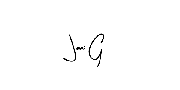 Also You can easily find your signature by using the search form. We will create Jani G name handwritten signature images for you free of cost using Arty Signature sign style. Jani G signature style 8 images and pictures png