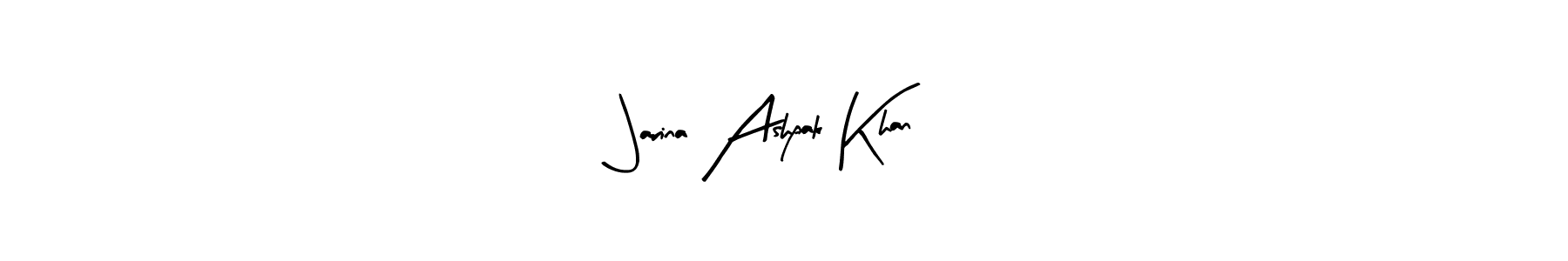 You should practise on your own different ways (Arty Signature) to write your name (Jarina Ashpak Khan) in signature. don't let someone else do it for you. Jarina Ashpak Khan signature style 8 images and pictures png