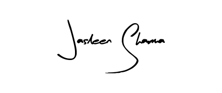 How to make Jasleen Sharma name signature. Use Arty Signature style for creating short signs online. This is the latest handwritten sign. Jasleen Sharma signature style 8 images and pictures png
