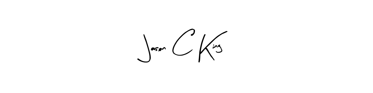 How to make Jason C King name signature. Use Arty Signature style for creating short signs online. This is the latest handwritten sign. Jason C King signature style 8 images and pictures png