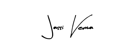 The Arty Signature lettering style adds unique flourish to name Jassi Verma. Stand out with a custom digital autograph made in seconds. Jassi Verma signature style 8 images and pictures png