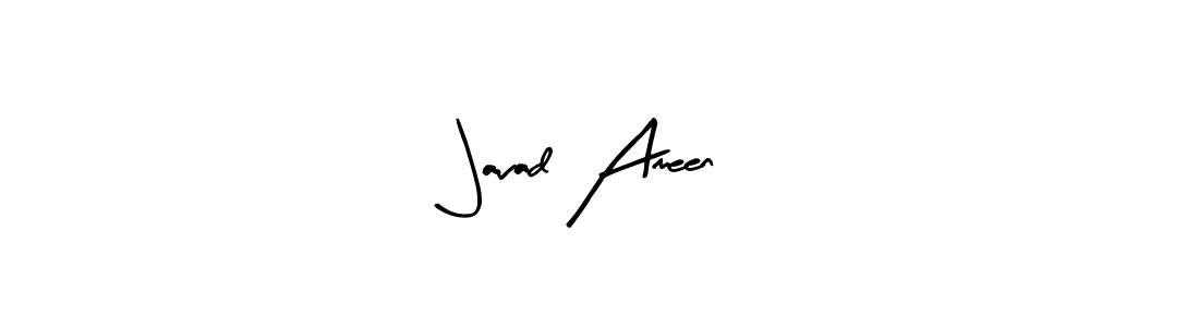 How to make Javad Ameen signature? Arty Signature is a professional autograph style. Create handwritten signature for Javad Ameen name. Javad Ameen signature style 8 images and pictures png