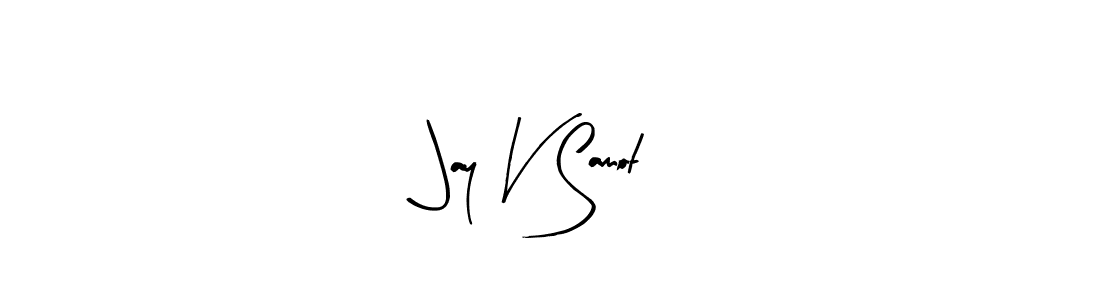 You should practise on your own different ways (Arty Signature) to write your name (Jay V Samot) in signature. don't let someone else do it for you. Jay V Samot signature style 8 images and pictures png