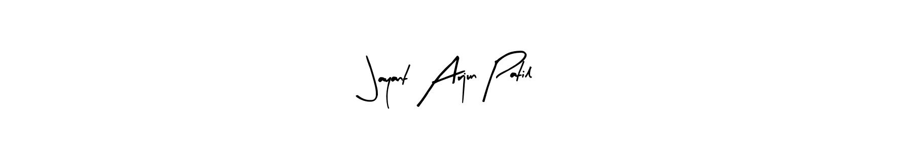 Make a beautiful signature design for name Jayant Arjun Patil. Use this online signature maker to create a handwritten signature for free. Jayant Arjun Patil signature style 8 images and pictures png