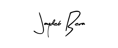 The Arty Signature lettering style adds unique flourish to name Jaydeb Bera. Stand out with a custom digital autograph made in seconds. Jaydeb Bera signature style 8 images and pictures png