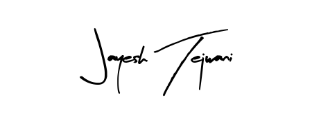 Stand out with a creative autograph for Jayesh Tejwani. The Arty Signature styling blends modern aesthetics with classic signature flourishes. Jayesh Tejwani signature style 8 images and pictures png