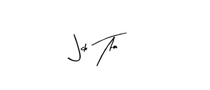 You should practise on your own different ways (Arty Signature) to write your name (Jck Tta) in signature. don't let someone else do it for you. Jck Tta signature style 8 images and pictures png