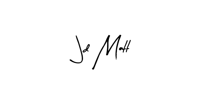 How to make Jd Matt name signature. Use Arty Signature style for creating short signs online. This is the latest handwritten sign. Jd Matt signature style 8 images and pictures png