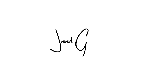 It looks lik you need a new signature style for name Jeel G. Design unique handwritten (Arty Signature) signature with our free signature maker in just a few clicks. Jeel G signature style 8 images and pictures png