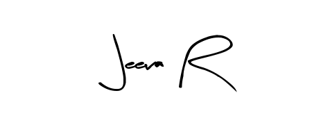 This is the best signature style for the Jeeva R name. Also you like these signature font (Arty Signature). Mix name signature. Jeeva R signature style 8 images and pictures png