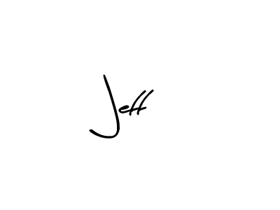 Design your own signature with our free online signature maker. With this signature software, you can create a handwritten (Arty Signature) signature for name Jeff. Jeff signature style 8 images and pictures png