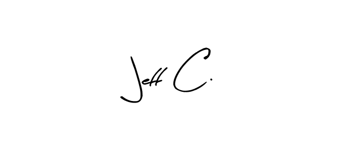 How to make Jeff C. signature? Arty Signature is a professional autograph style. Create handwritten signature for Jeff C. name. Jeff C. signature style 8 images and pictures png