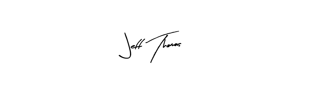 Make a beautiful signature design for name Jeff Thomas. With this signature (Arty Signature) style, you can create a handwritten signature for free. Jeff Thomas signature style 8 images and pictures png