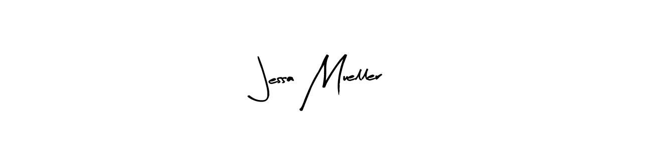 How to make Jessa Mueller name signature. Use Arty Signature style for creating short signs online. This is the latest handwritten sign. Jessa Mueller signature style 8 images and pictures png