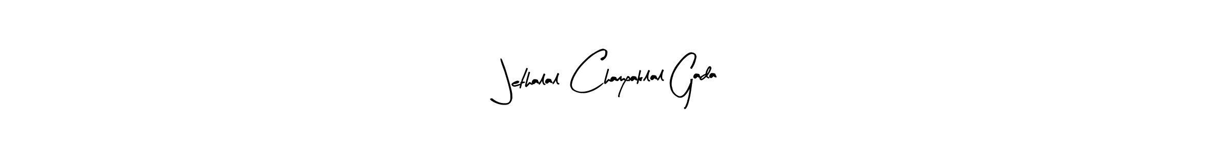 Here are the top 10 professional signature styles for the name Jethalal Champaklal Gada. These are the best autograph styles you can use for your name. Jethalal Champaklal Gada signature style 8 images and pictures png