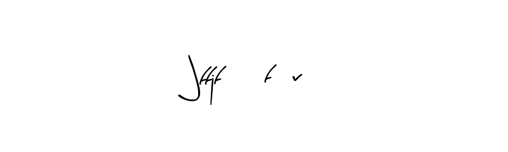 Arty Signature is a professional signature style that is perfect for those who want to add a touch of class to their signature. It is also a great choice for those who want to make their signature more unique. Get Jffjf54f5v name to fancy signature for free. Jffjf54f5v signature style 8 images and pictures png