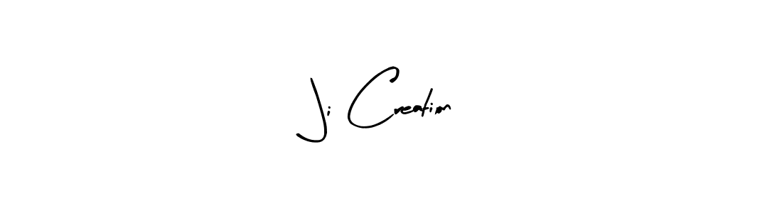 Similarly Arty Signature is the best handwritten signature design. Signature creator online .You can use it as an online autograph creator for name Ji Creation. Ji Creation signature style 8 images and pictures png