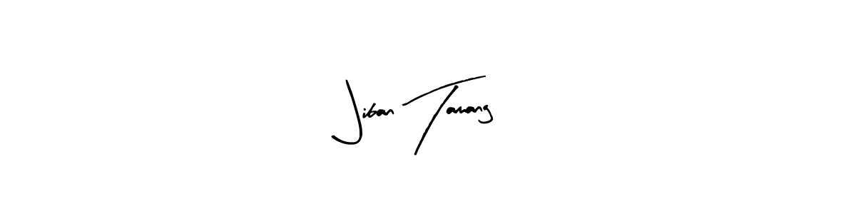 Make a beautiful signature design for name Jiban Tamang. With this signature (Arty Signature) style, you can create a handwritten signature for free. Jiban Tamang signature style 8 images and pictures png